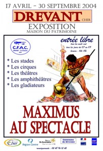 Affiche « Maximus au spectacle » 2004